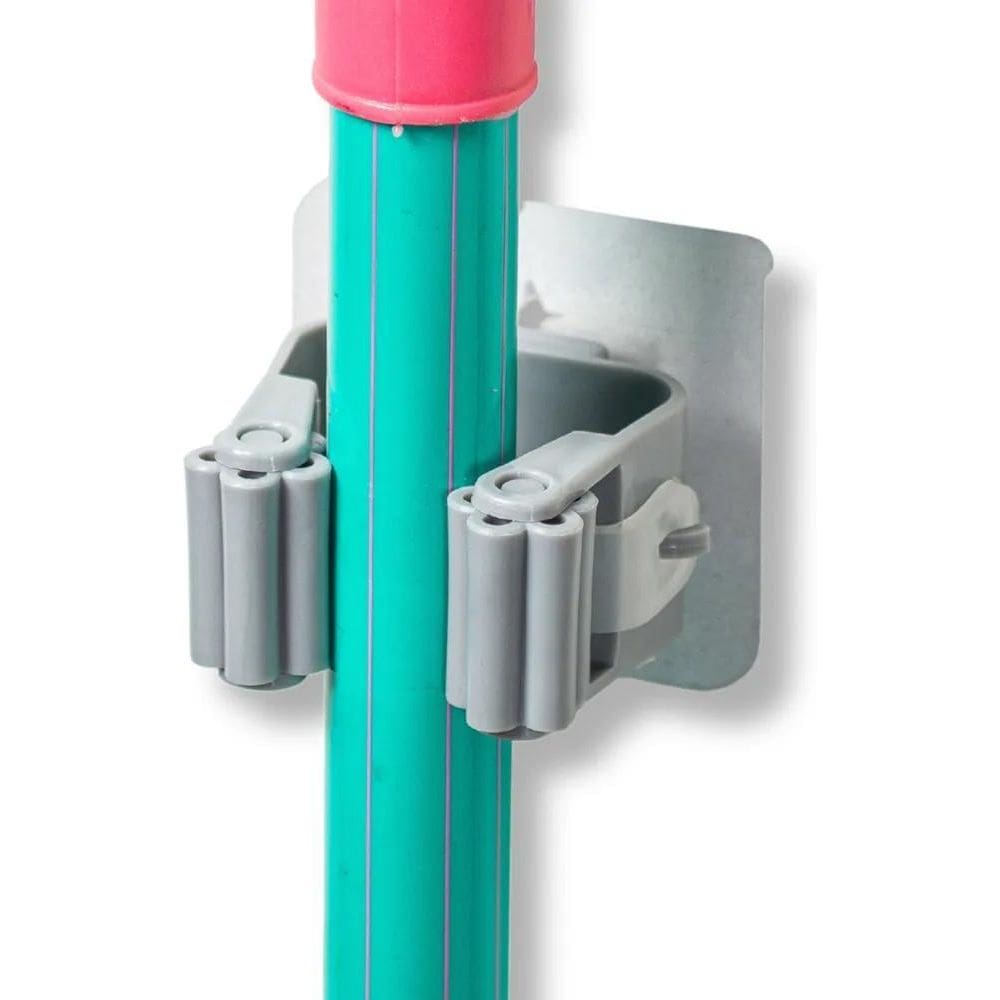 2X Vittak Kit 10 Cabide Parede Pendurar Vassoura Rodo Suport