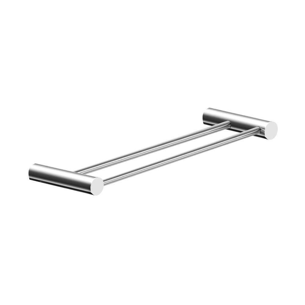 Porta Toalha Toalheiro Duplo Rosto Para Banheiro Alto Brilho Orion 30cm