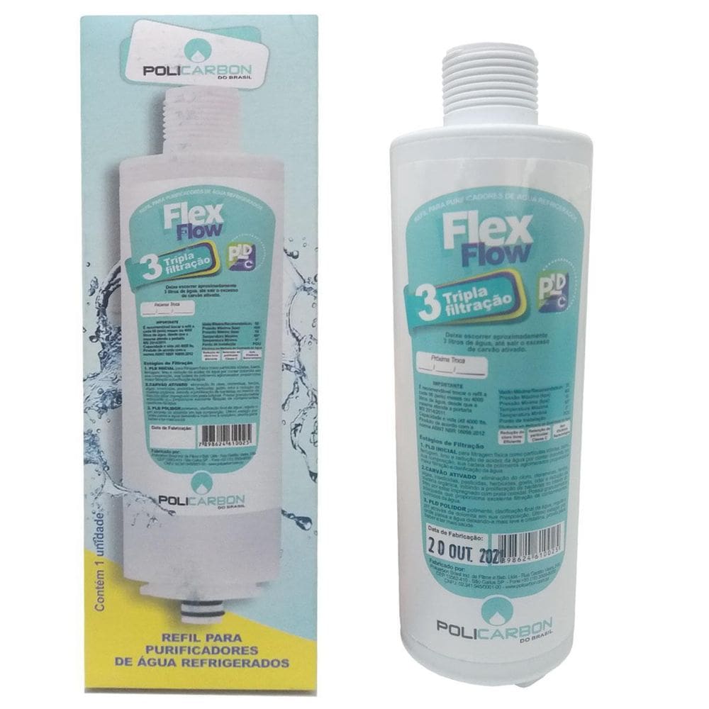 Filtro Refil Compatível Purificador De Água Libell Acqua