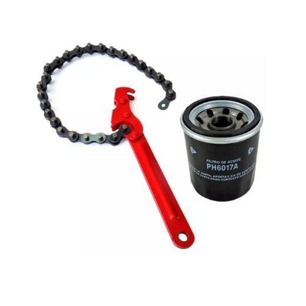 Chave Saca Filtro Com Corrente 8 Polegadas 42,5Cm