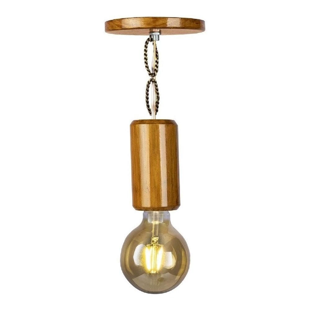 Kit 2 - Pendente Iluminação Pergolado Teto Baixo 25Cm Altura