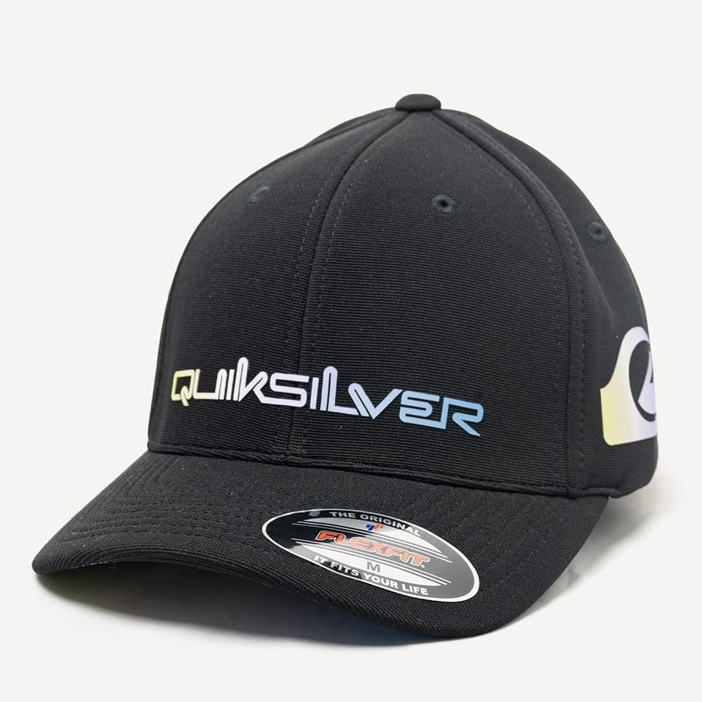 Boné Quiksilver Aba Curva Gradient Type Holmes SM26 Preto