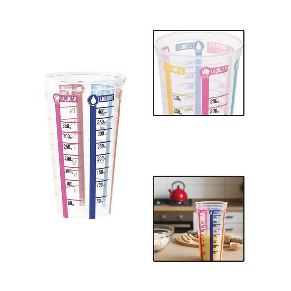 Copo Medidor Para Receitas 500Ml