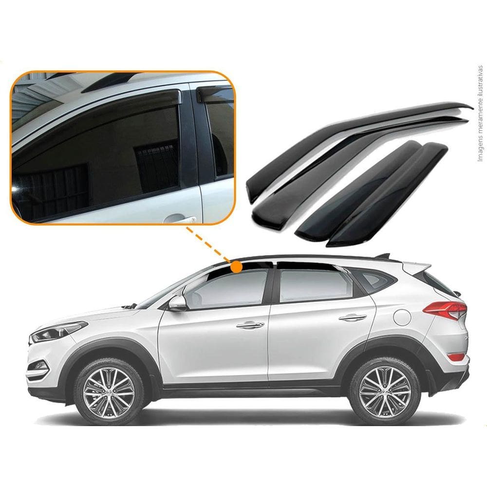 Calha De Chuva Ecoflex Nova Tucson