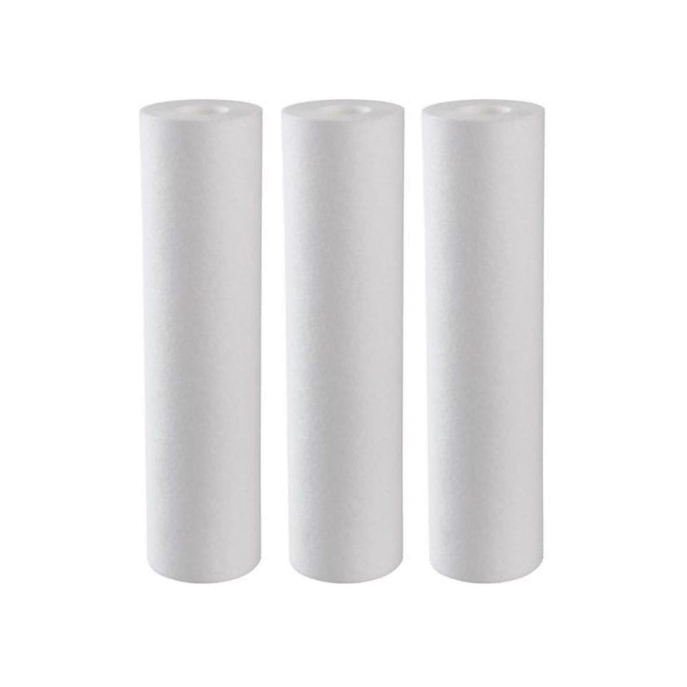 Kit 3 Refil Elemento Polipropileno Liso 10X2 1/2 50 Micras