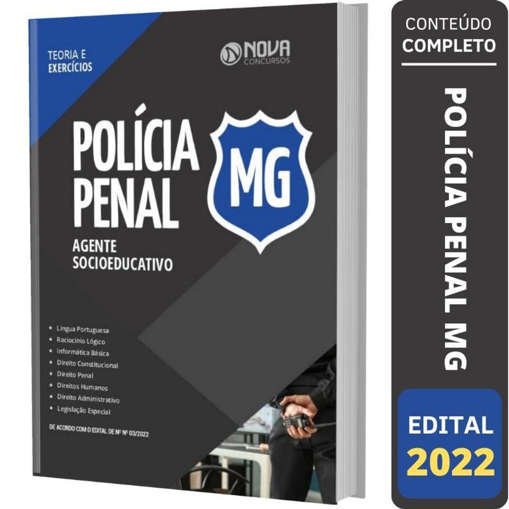 Apostila Polícia Penal Mg - Agente Socioeducativo
