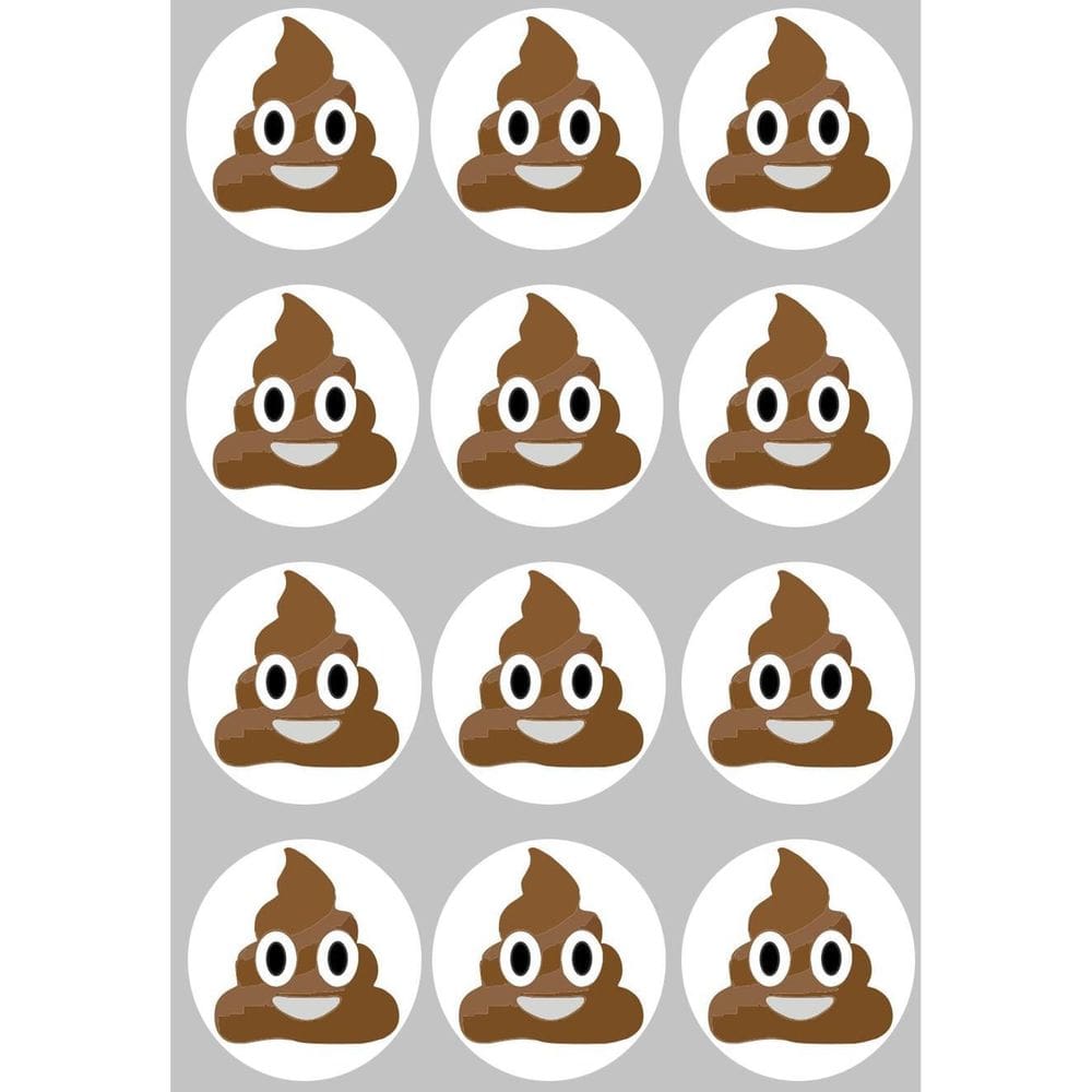 12 Imãs de Emoji - Diversão para Geladeira e Quadros