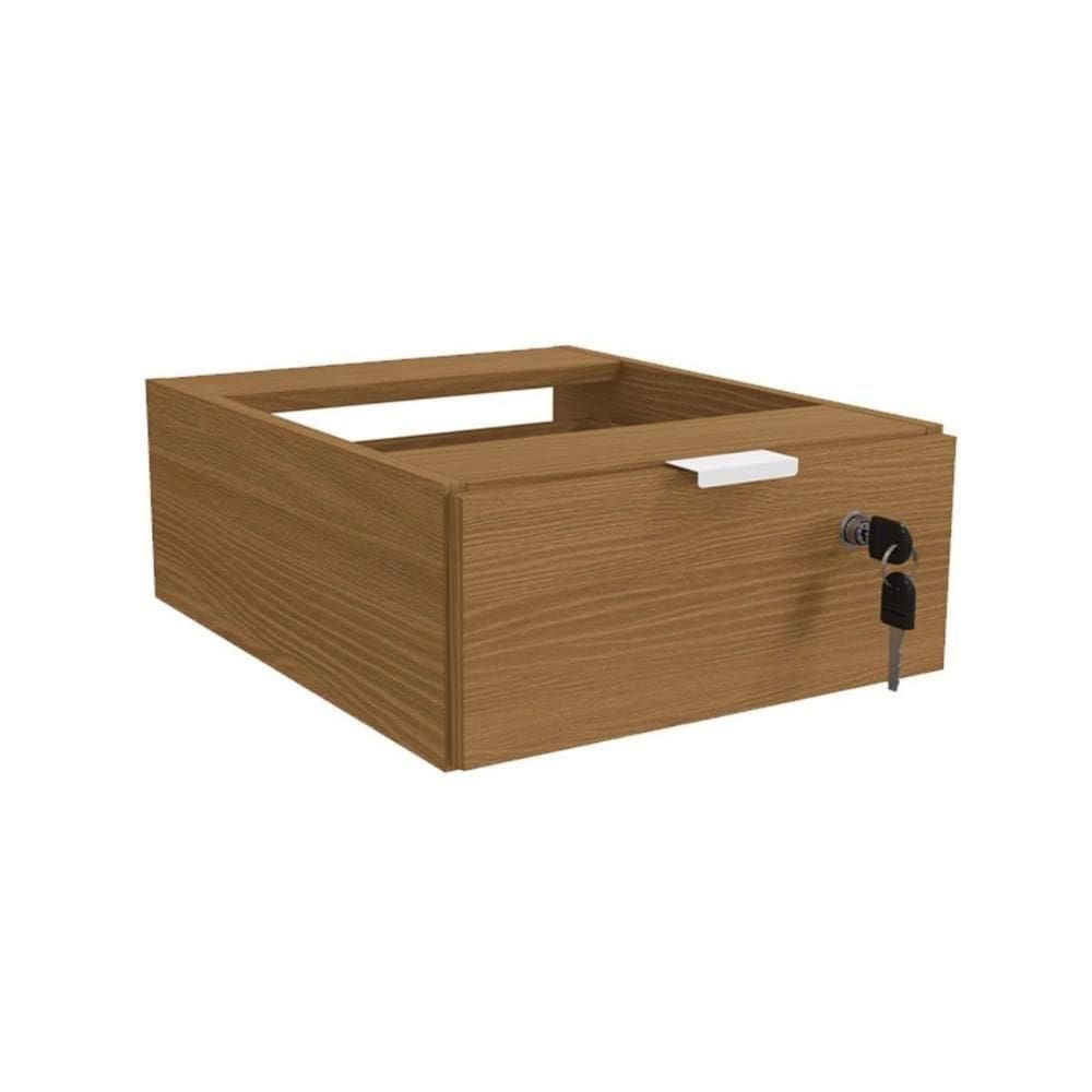 Gaveteiro P- Escritório Industrial Li005 C- 1 Gaveta C- Chave Canela - Kappesberg