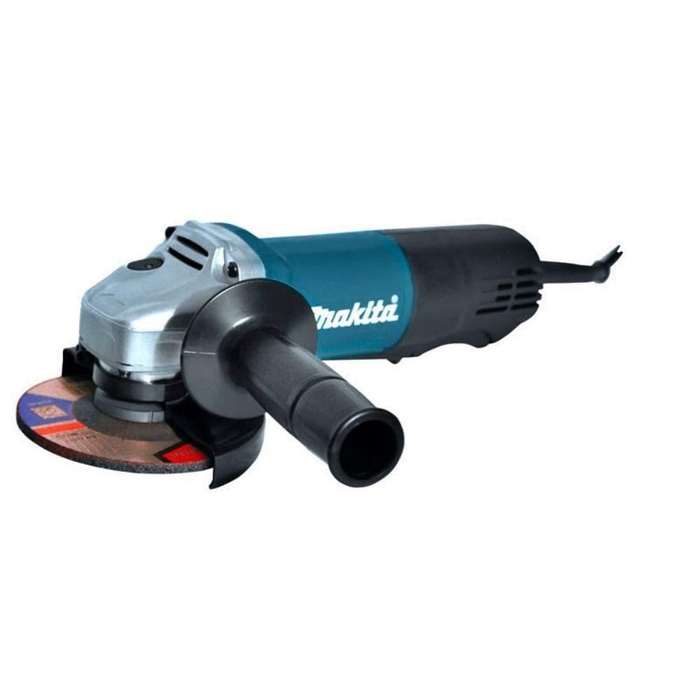 Esmerilhadeira Angular 115mm 4-1-2`` 840w Metal 11000 Rpm Com Disco De Desbaste 9557hpg 220v Makita