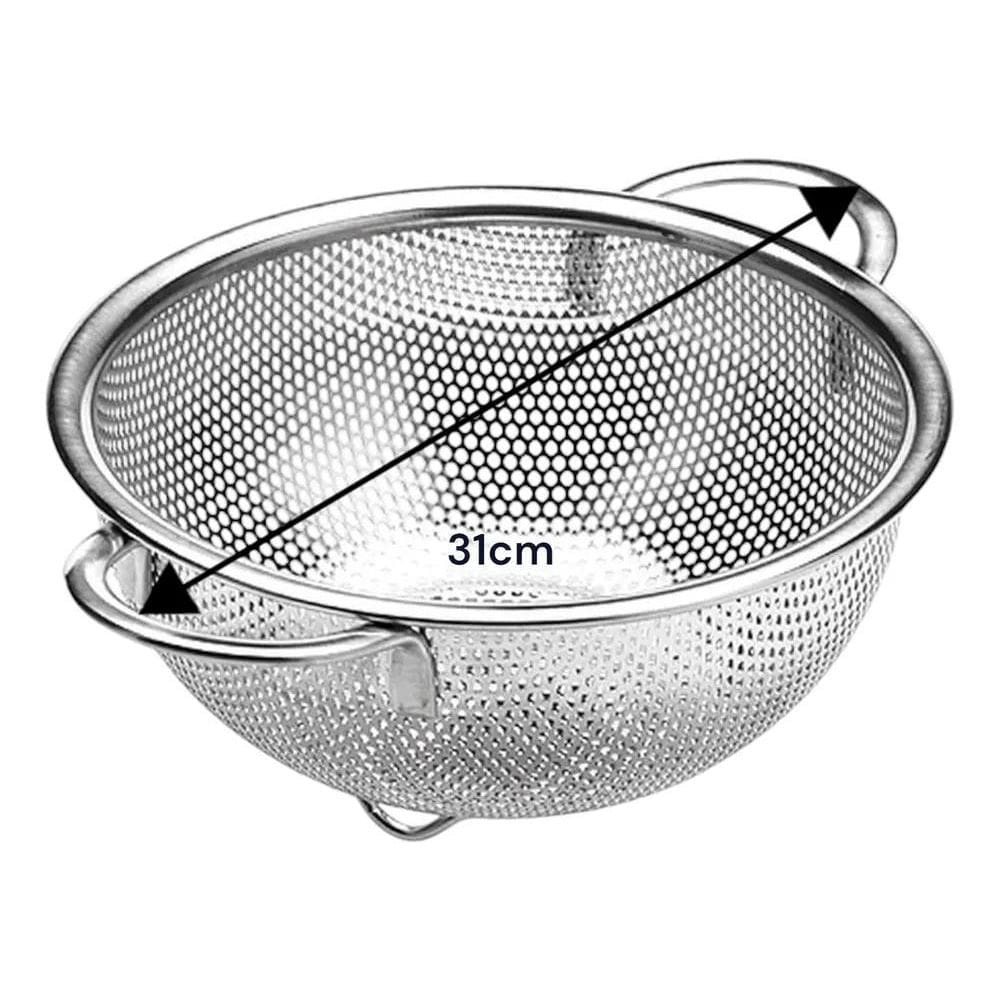 10X Escorredor Peneira Multiuso Utensílio Cozinha Lavar Esc