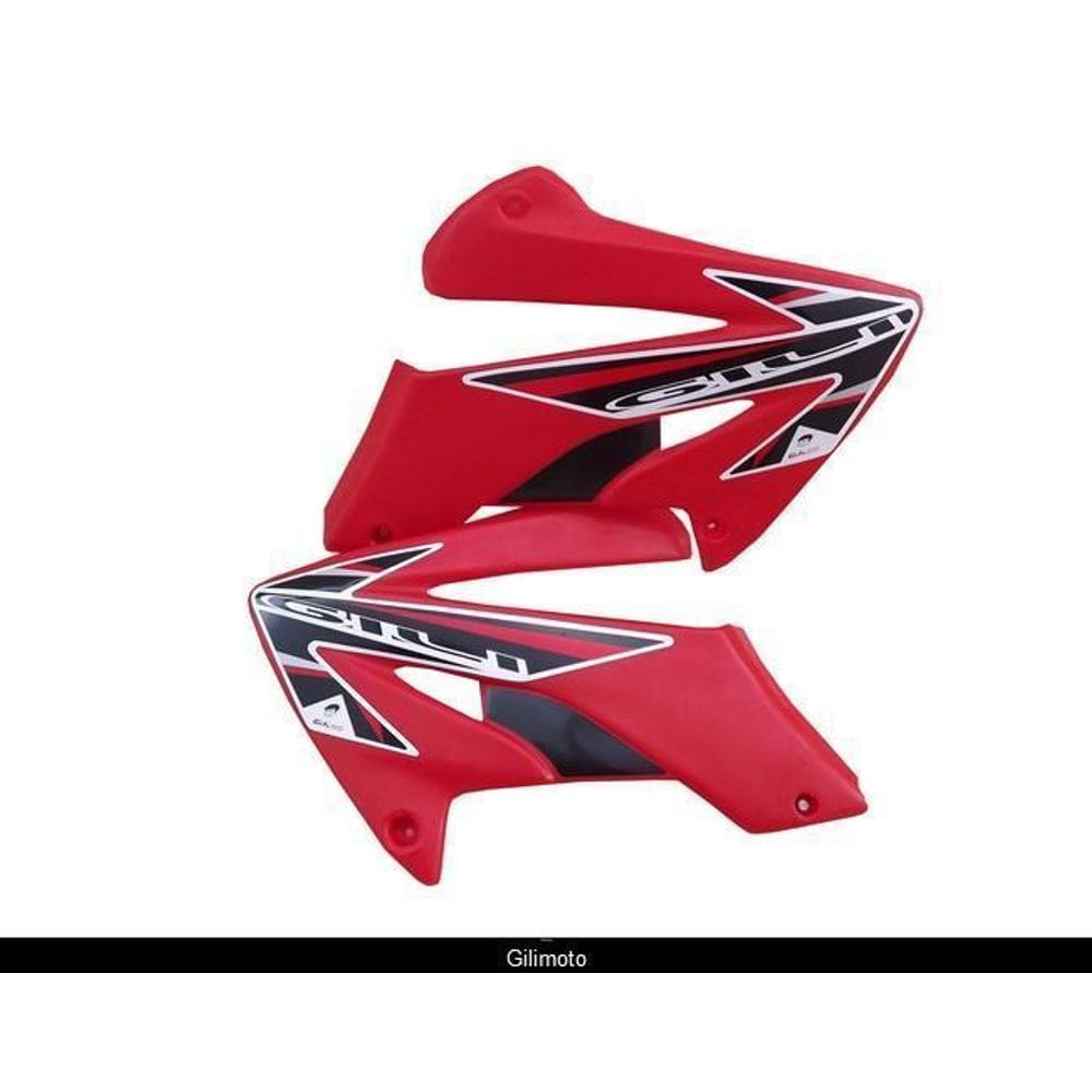 Aletas Vermelhas p/ Tanque - Tornado XR 250 06/07 Off Road