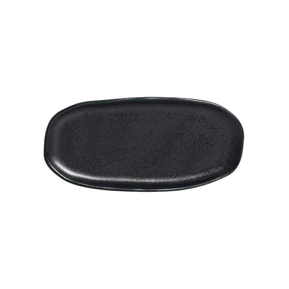 Conjunto com 4 Travessas Oval Rasa Pequena Orgânico Eclipse 23x11cm