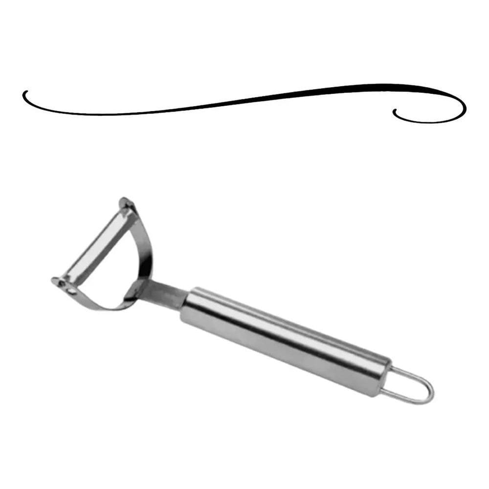 Descascador De Cenoura Batatas Legumes Aço Inox Casca Frutas