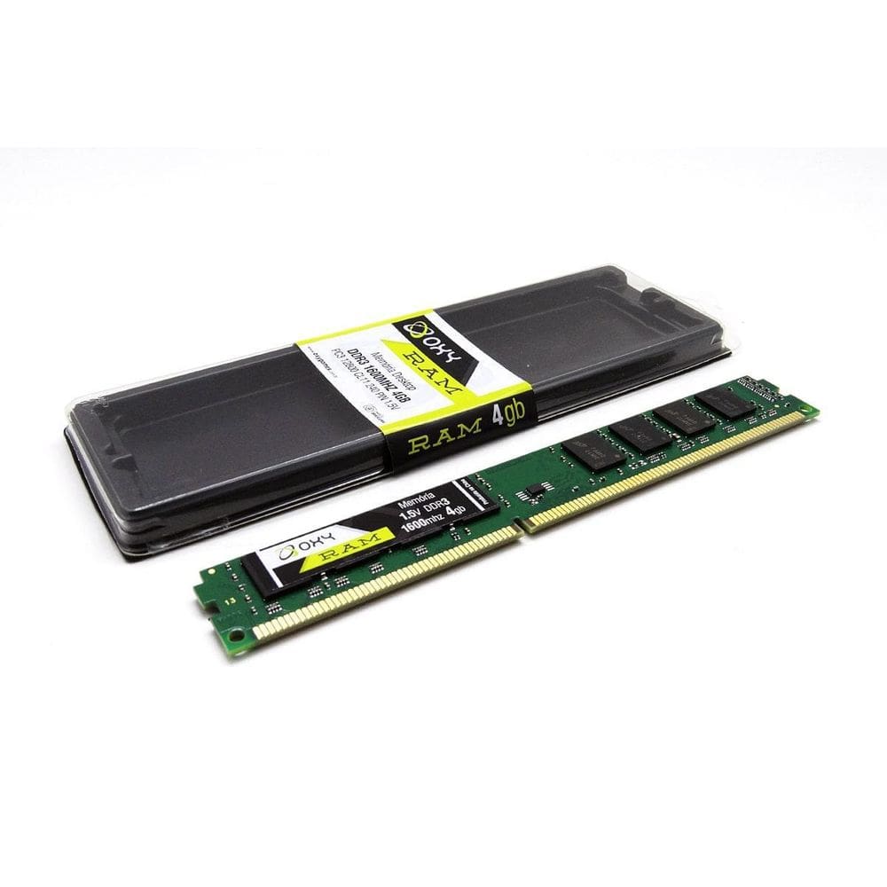 Memória Ram Ddr3 1600 Mhz 4 Gb Oxy Pc