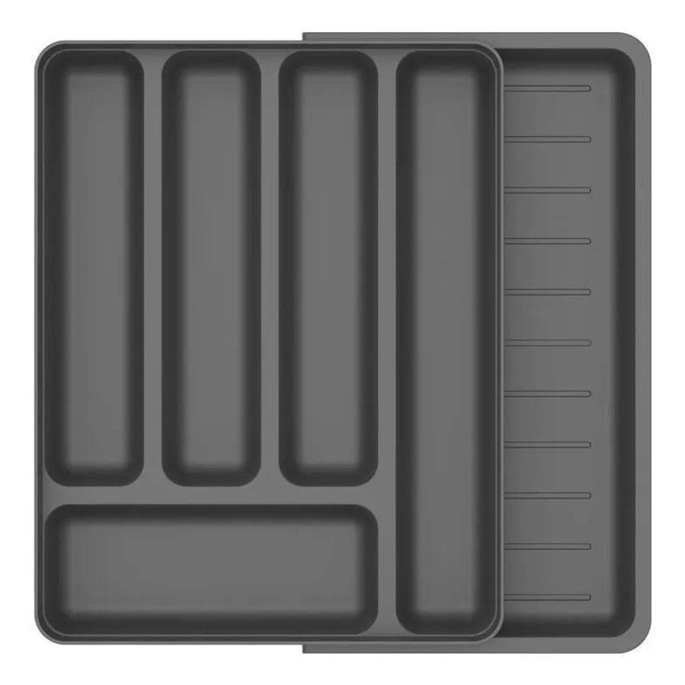 Organizador De Utensilios C/Extensor Cozinha Gaveta Ou Cor C