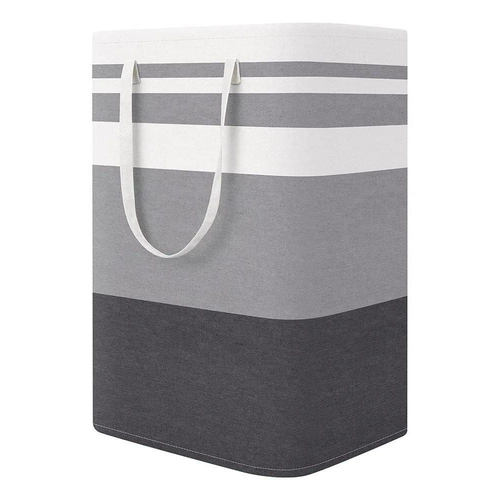 Cesto Roupa Suja Organizador Dobrável Lavável C Alça Grande