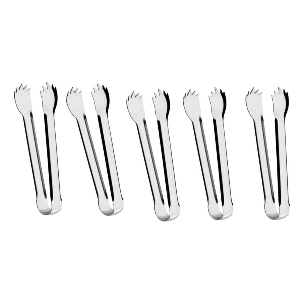 Kit 5 Mini Pegador Universal Cozinha Aço Inox 12Cm