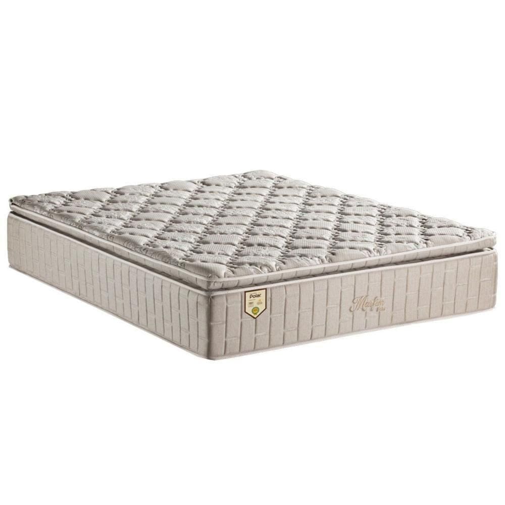 Colchão King Molas Ensacadas Marfim (193x203x33) -