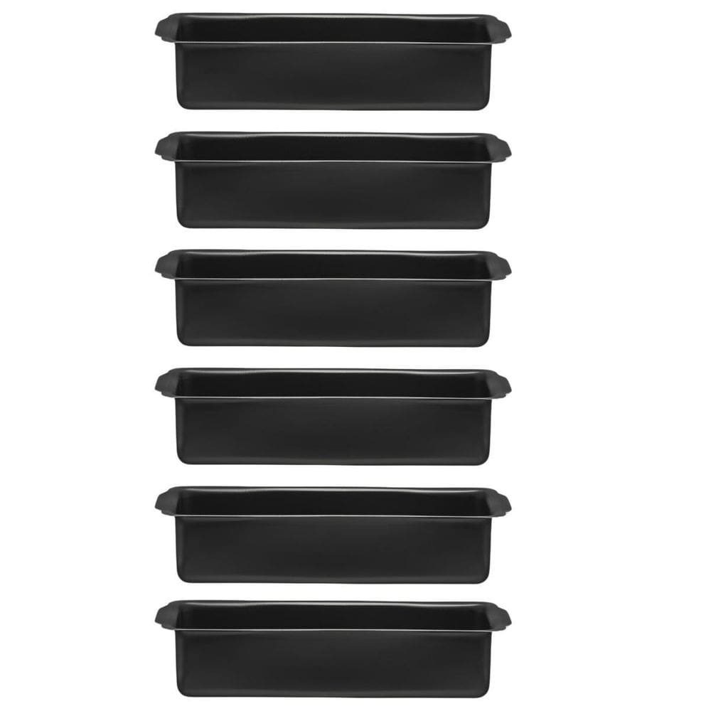 Forma Assadeira Para Pão Retangular Antiaderente 1,3L 06 Un