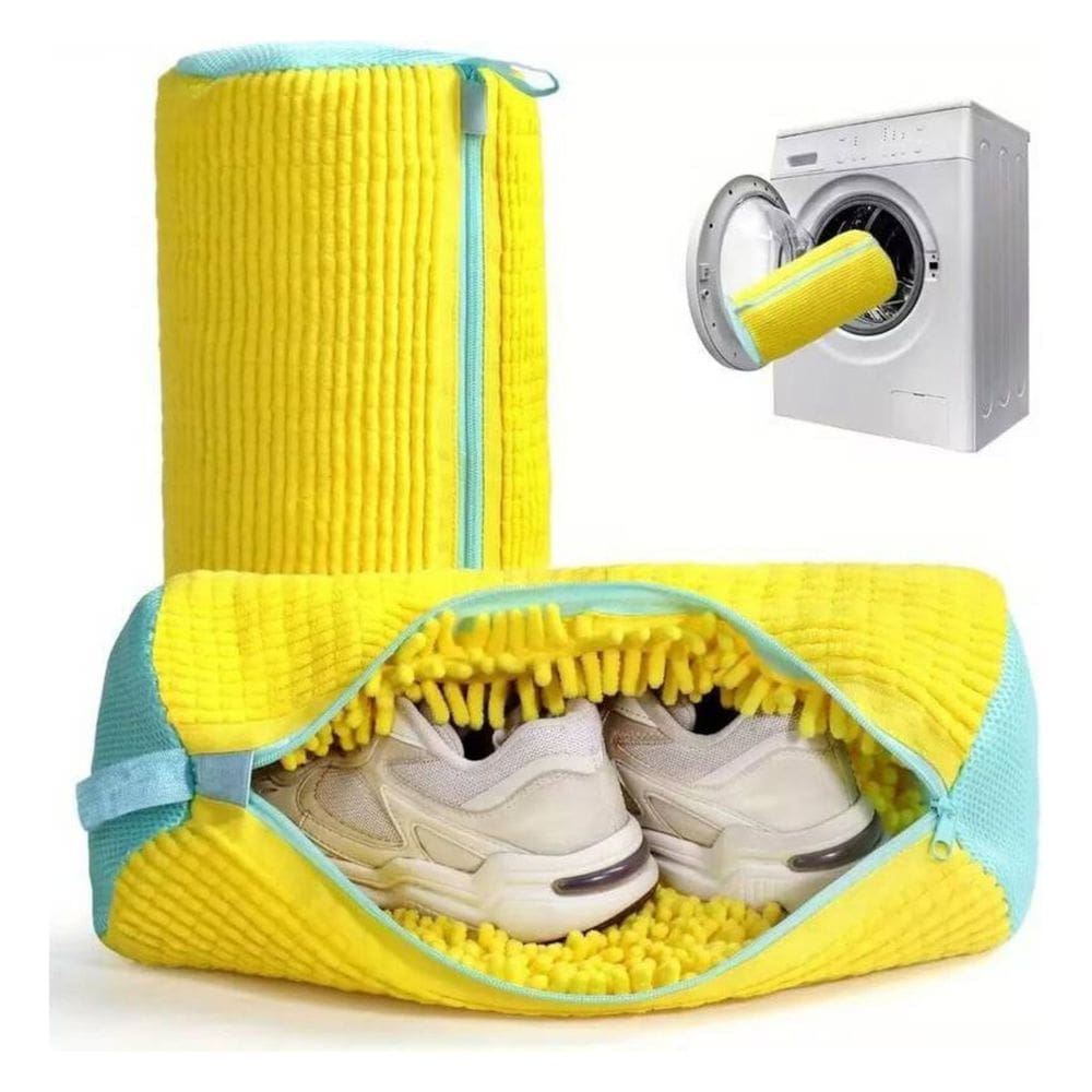 Saco De Lavagem Para Sapatos E Tênis Máquina De Lavar