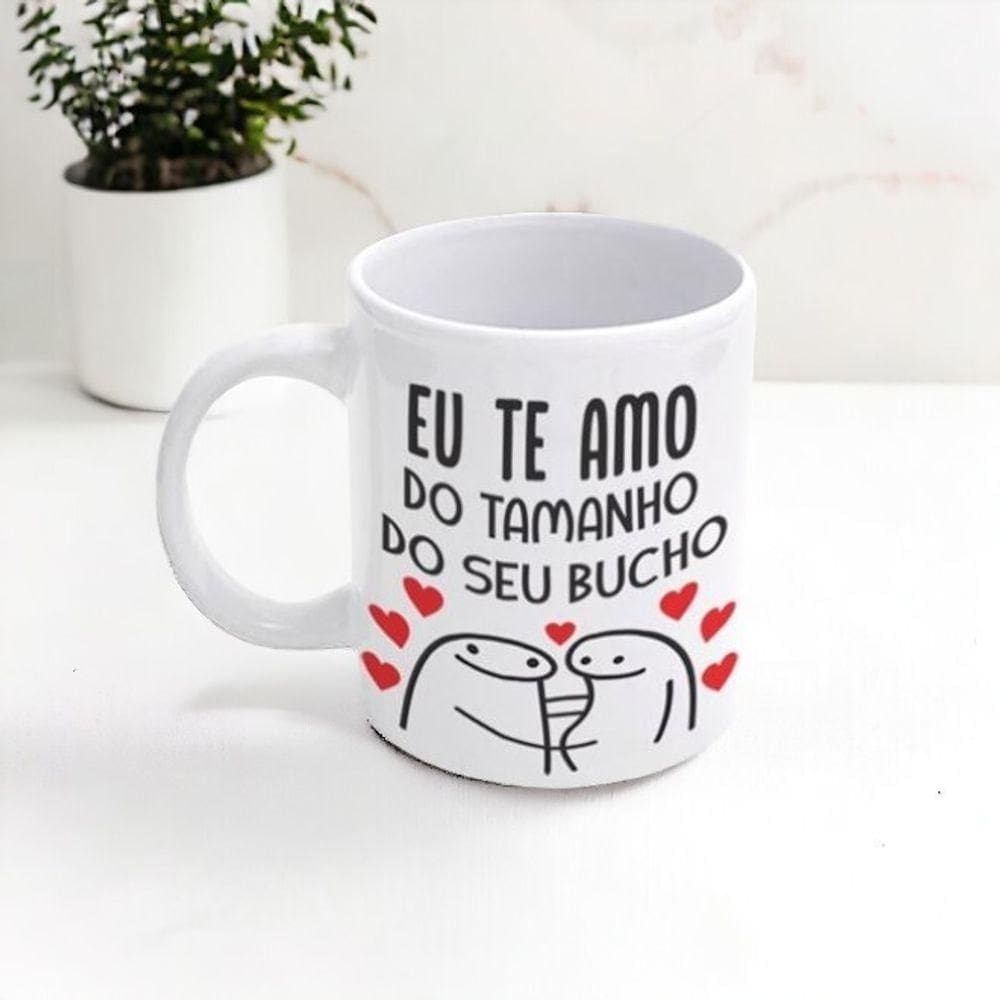 Caneca De Porcelana Flork - Design Criativo Para Momentos De Café Inesquecíveis