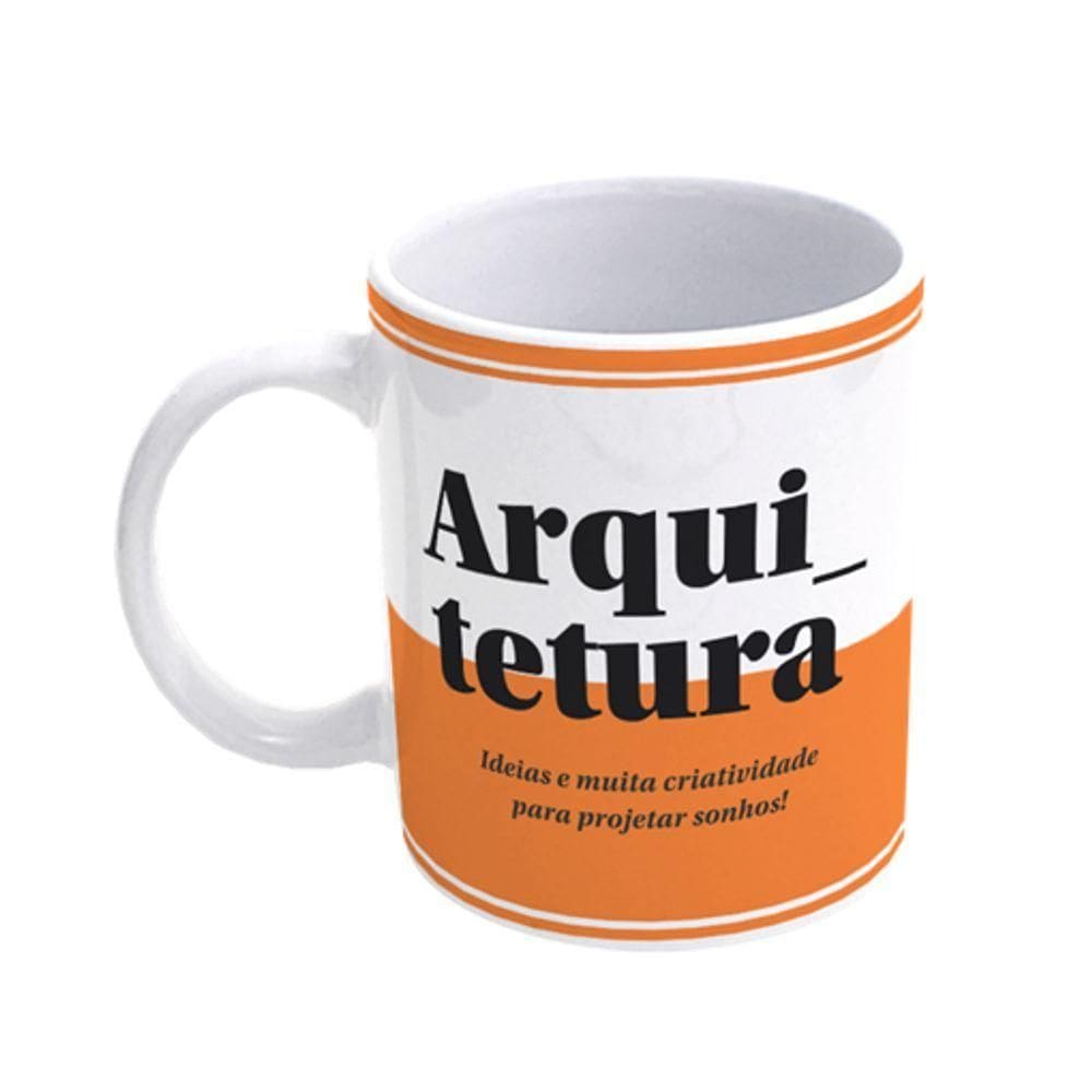 Caneca Arquitetônica De Porcelana - Estilo Sofisticado Para Criatividade Diária