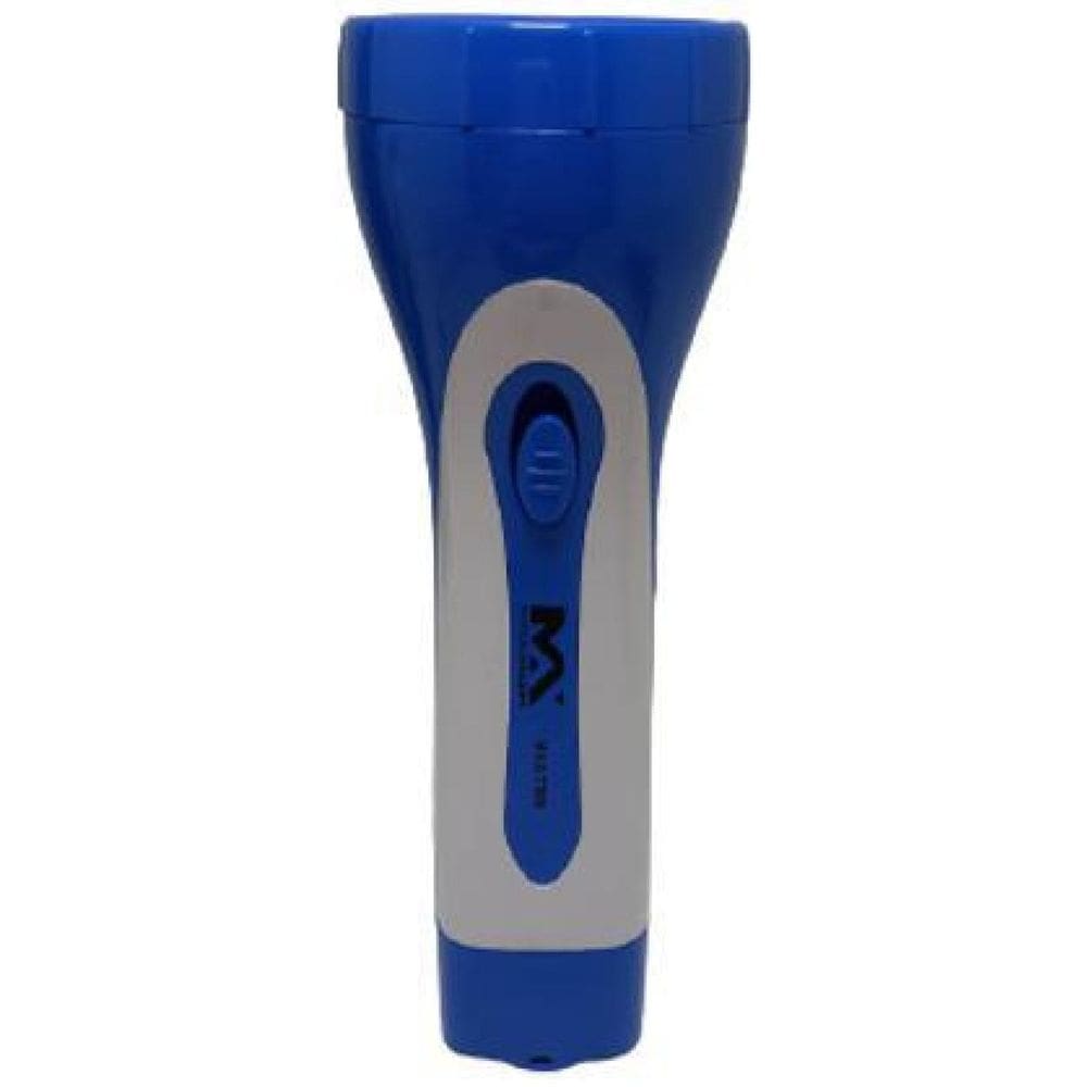 Lanterna Recarregável 9 Leds Max-7988  Az, Verm, Laranja
