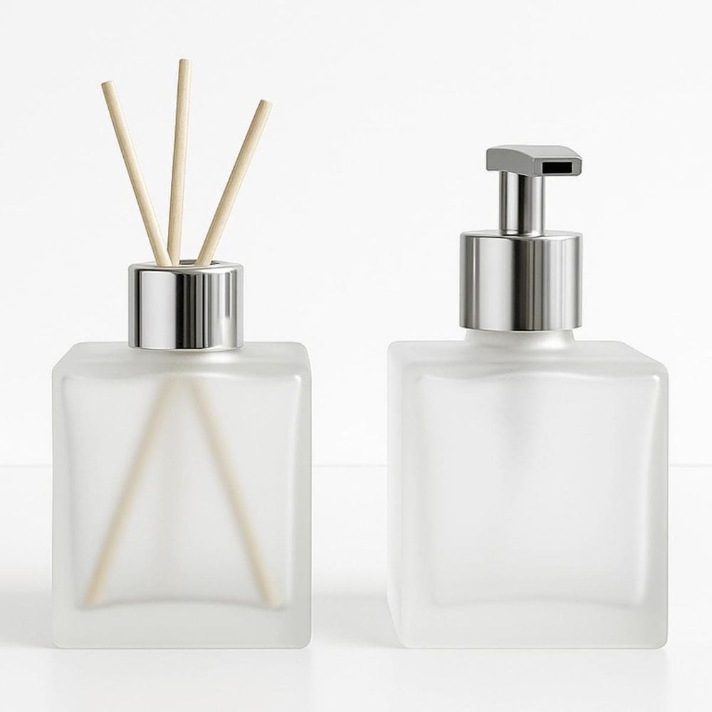 Kit Banheiro Porta Sabonete Líquido Aromatizador De Ambiente