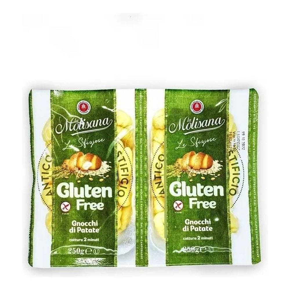 10X Nhoque De Batata Sem Glúten Italiano La Molisana 500G