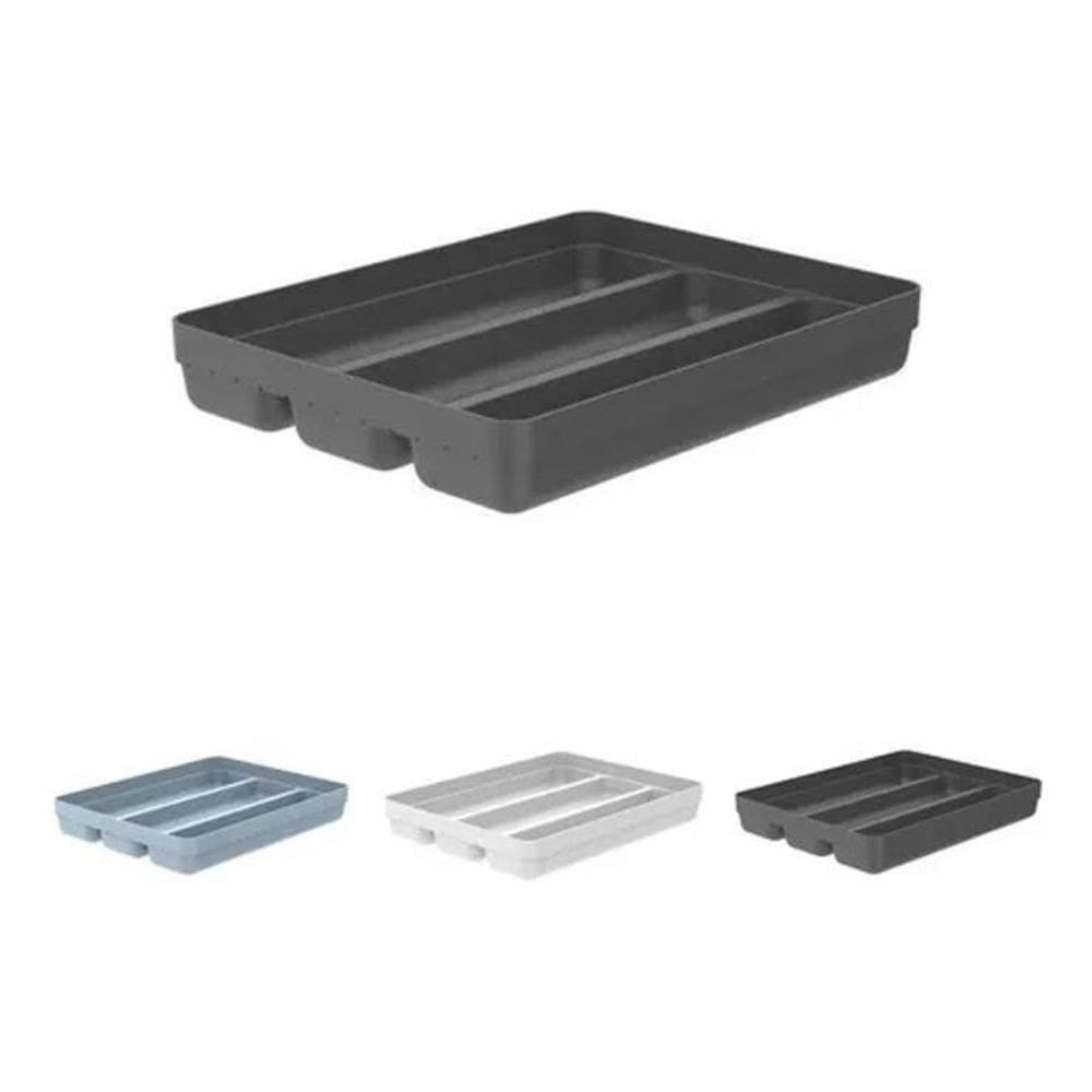 2X Organizador De Utensilios Logic Gaveta 3 Compartimentos O