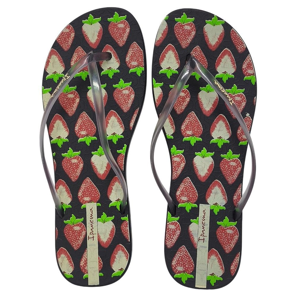 Chinelo De Dedo Feminino Confortável Ipanema Morango