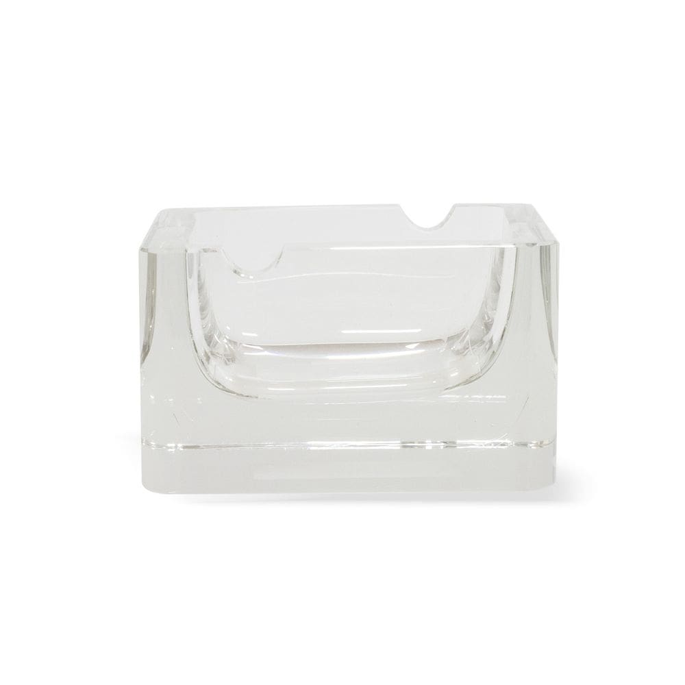 Cinzeiro de Vidro Estilo Murano Transparente 10cm OD0235 BTC