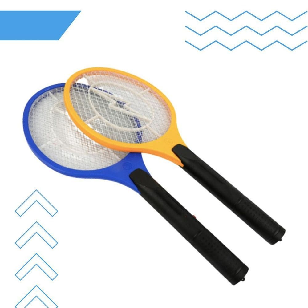 Raquete Recarregável Bivolt Para Mosquitos Rápido
