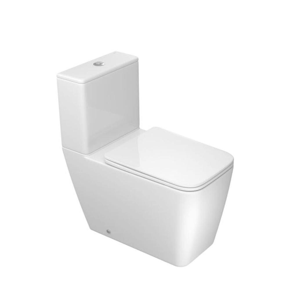 Kit Vaso Sanitário Completo Com Caixa Acoplada Slim Total Clean Branco Deca