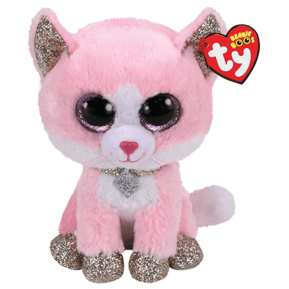 Pelúcia Infantil - 16 cm - Beanie Boos - TY - Fiona - Toyng