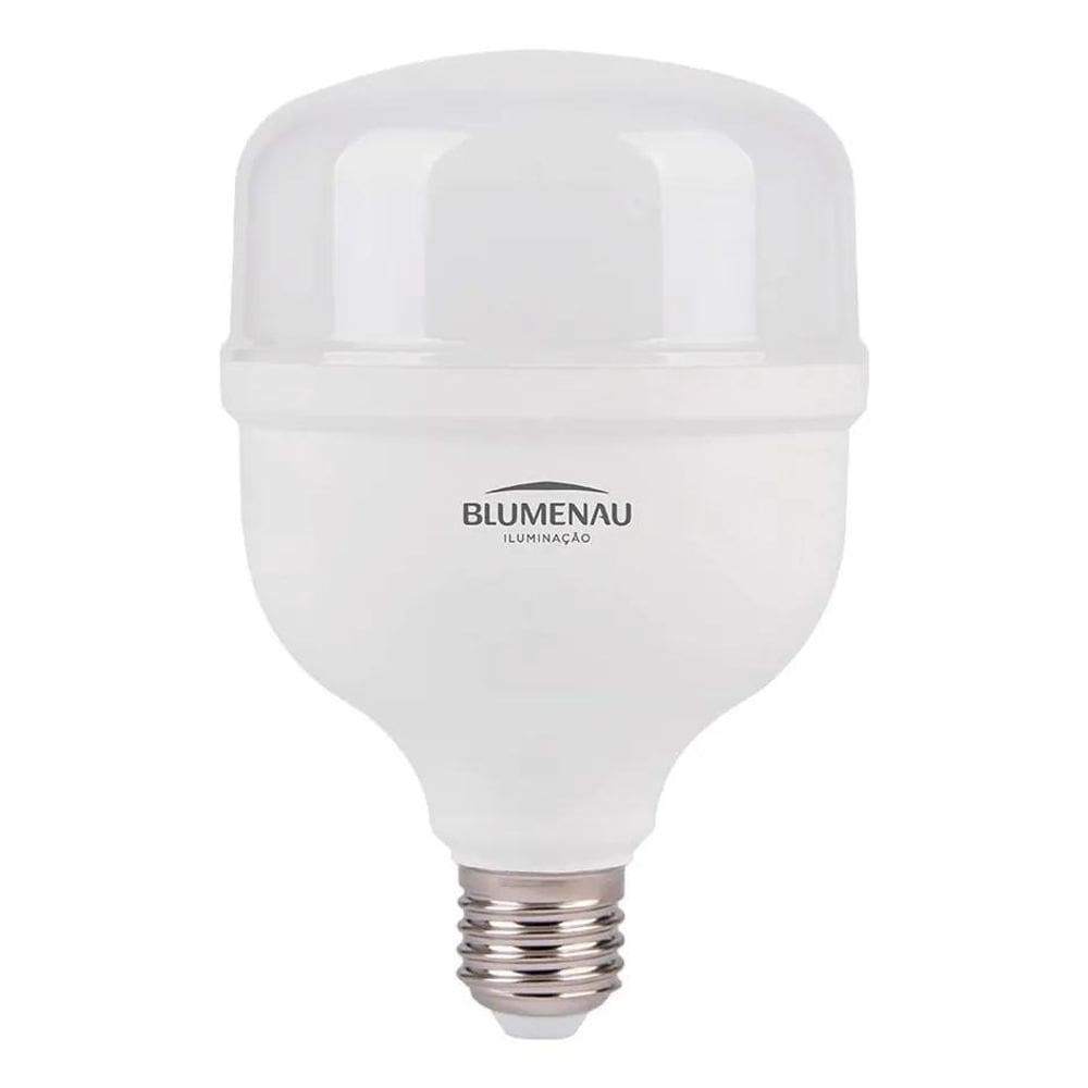 10X Kit 2 Lâmpada Led E27 30W Iluminacao Forte Galpão Blume