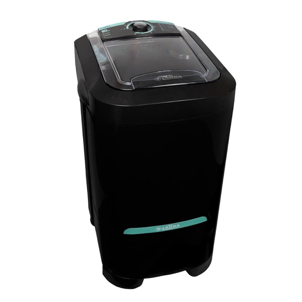 Tanquinho de Lavar Roupa 10kg Latina LA551 Semiautomática Preto 127V
