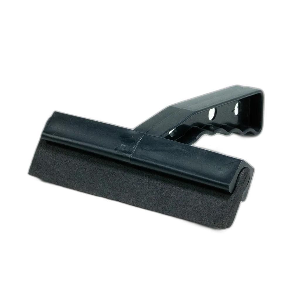 2X Rodinho De Pia Rodo Puxa E Seca Preto Borracha Dupla 15 C