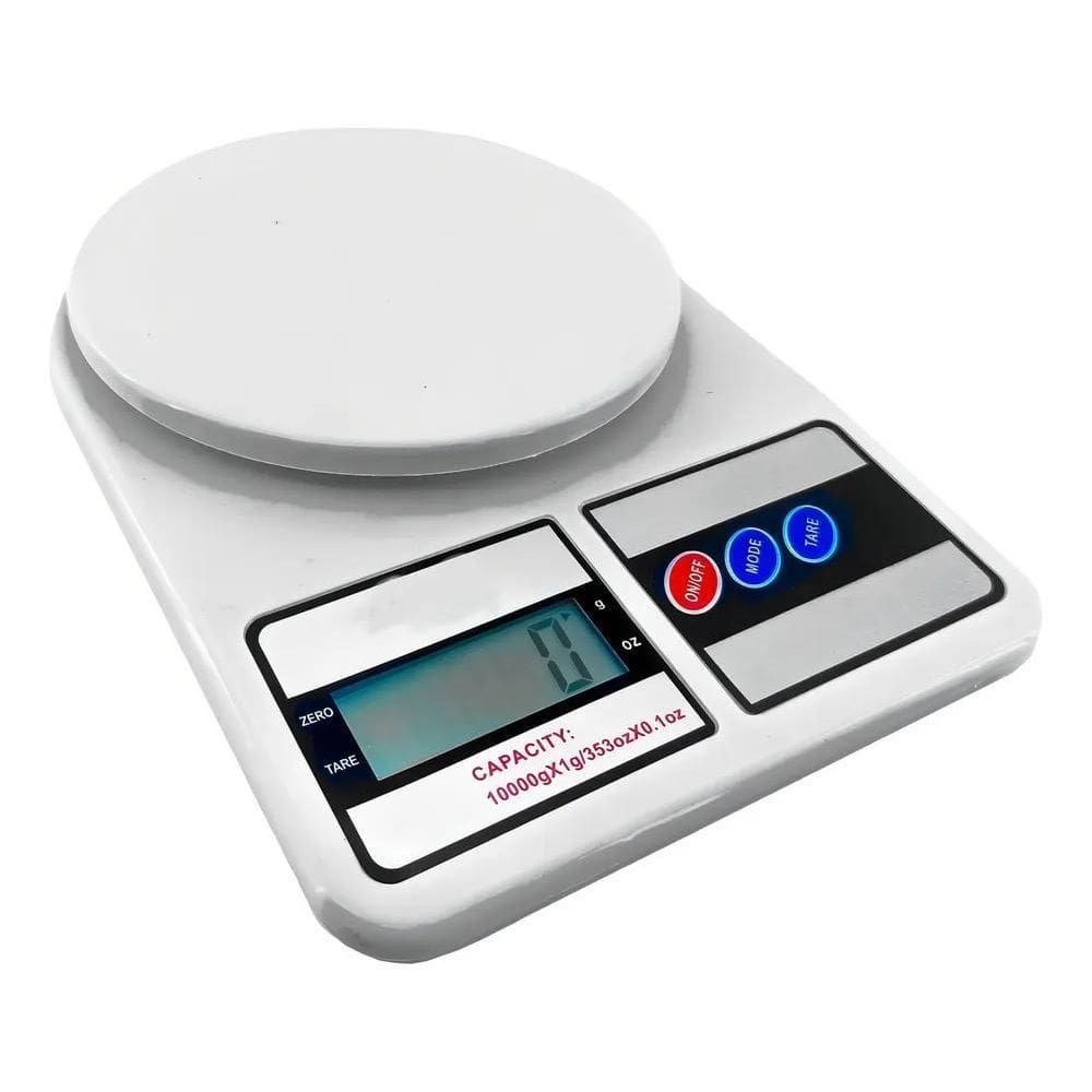 Mega Balança D Cozinha C/A Capacidade De 10Kg Fácil De Usar
