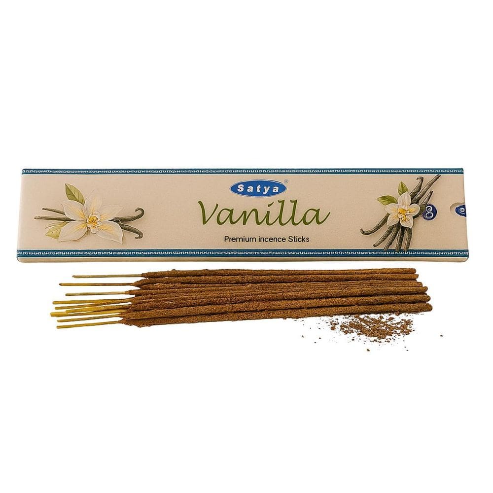Incenso Vanilla Satya Premium Caixa C 12 Varetas