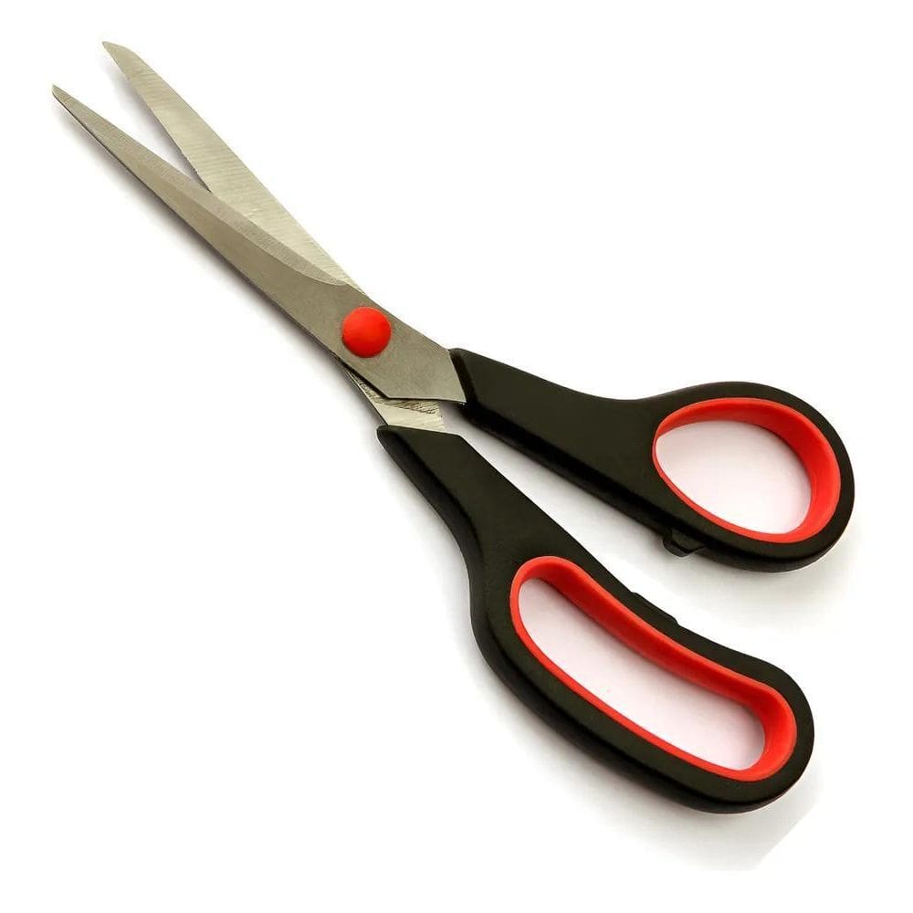 Tesoura Grande Multiuso Escritório Inox 21Cm