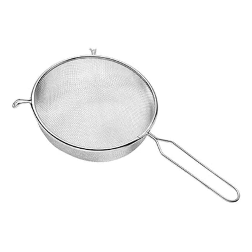 2X Peneira Inox De Cozinha Coar 24Cm Escorrer Macarrão Coado