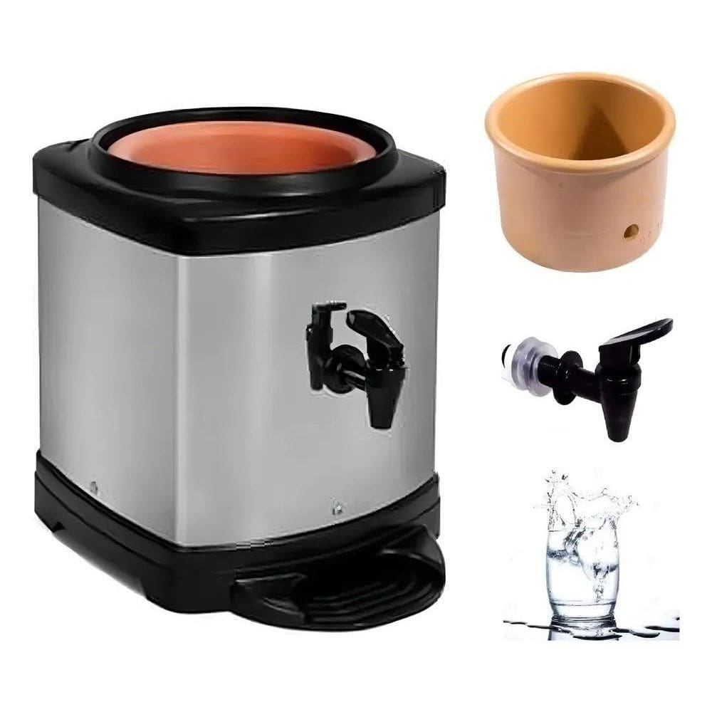 2X Suporte Filtro De Barro Bebedouro De Mesa Torneira Acquam