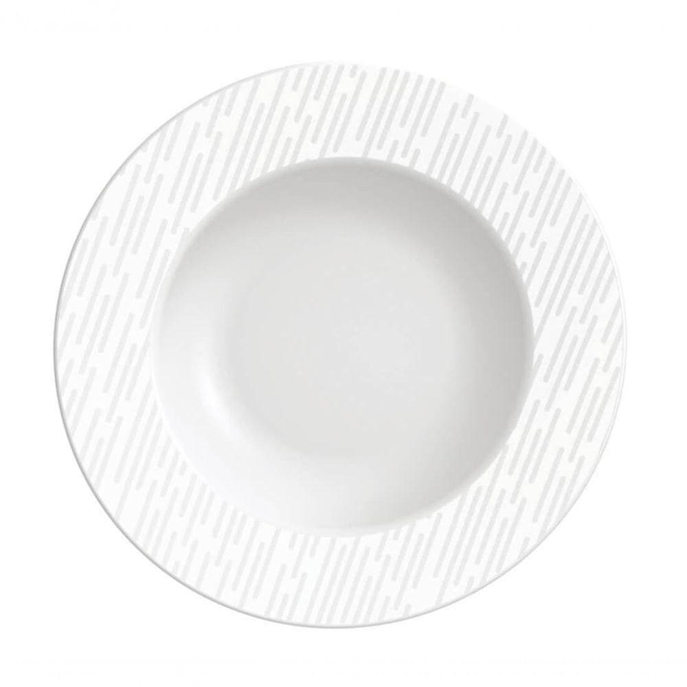 Prato Raso Marie Em Porcelana Decorada 27 Cm Tramontina