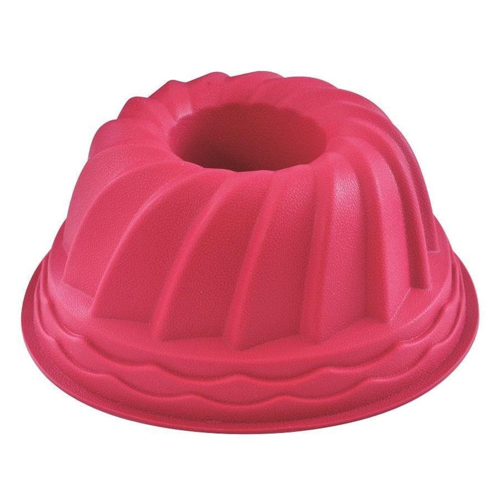 Forma Bolo Rd C Furo Silicone 23 X 11Cm