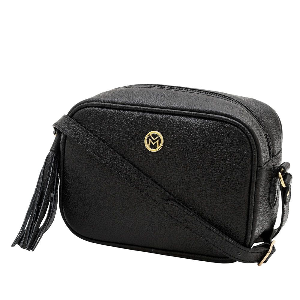 Bolsa Feminina Couro Transversal Mariart Titânio