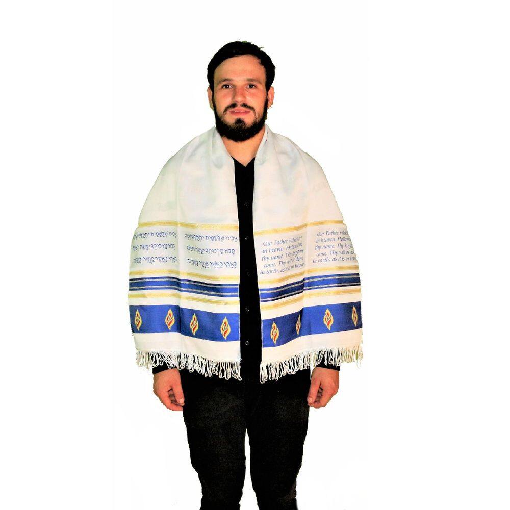 Talit Estola Sacerdotal Manto De Oração - De Israel