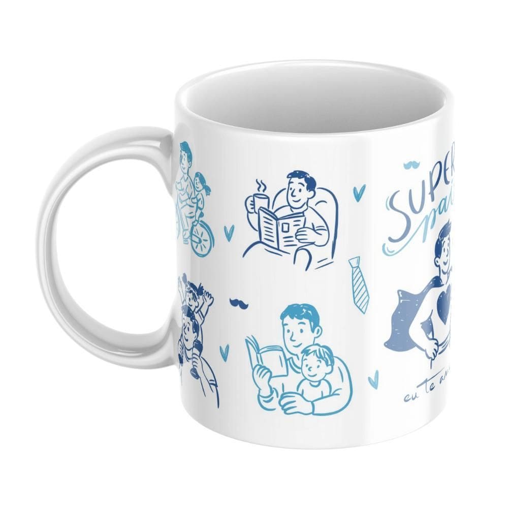 Caneca Dia E Homenagem Aos Pais - 12