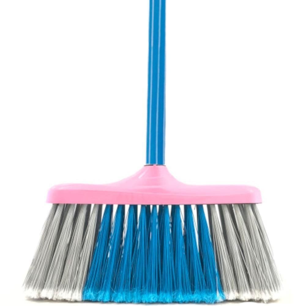 Vassoura Doméstica Com Cabo 1,20M Floreada 0.4502Compel