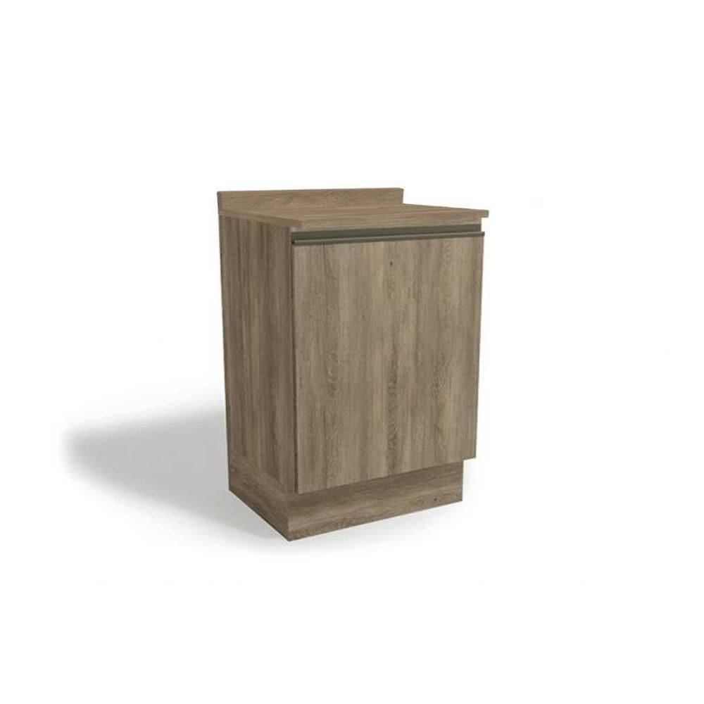 Balcão Cozinha P- Cooktop C- Tampo Maxxi G742 C- 1 Porta 60cm Nogal-nogal - Kappesberg